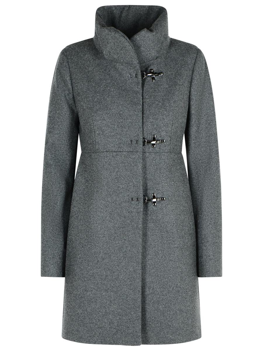 Mantel aus Wollmischung „Fay“ in Graphit