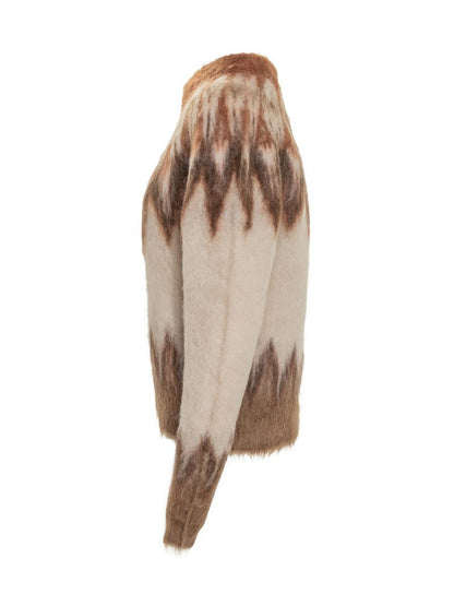 Isabel Marant Étoile Jacquard-Pullover aus Mohair Marant Étoile