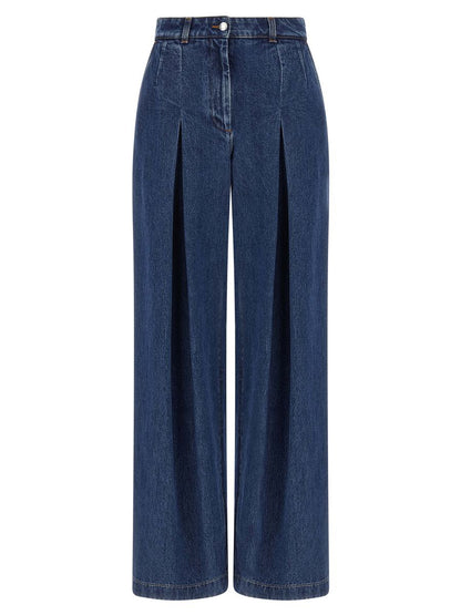 Dolce &amp; Gabbana „Dolce“-Jeans mit Taillenbund