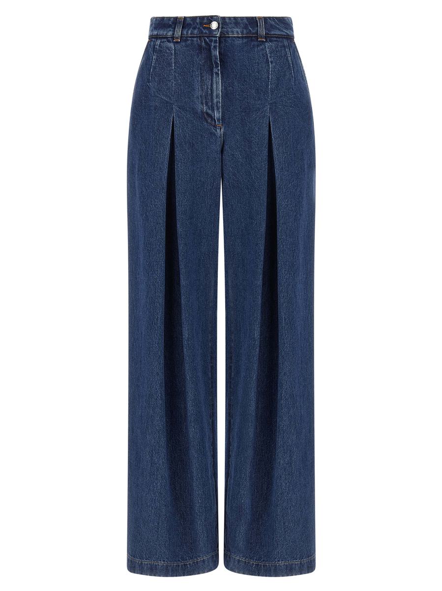 Dolce &amp; Gabbana „Dolce“-Jeans mit Taillenbund