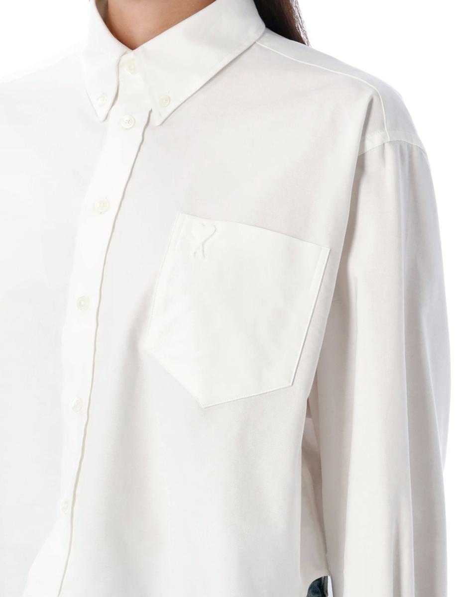 AMI Paris – Kurzes Oxford-Hemd