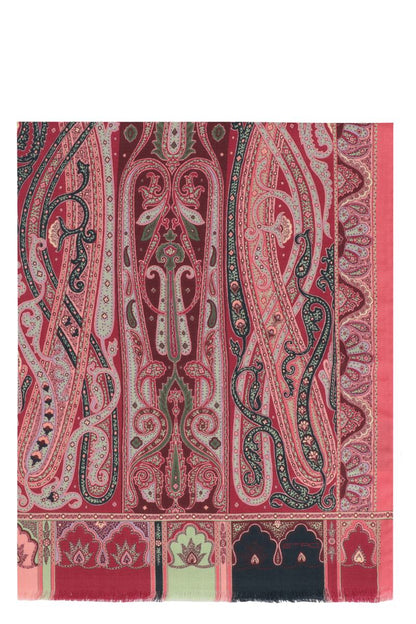 Etro Schal aus Wolle und Seide