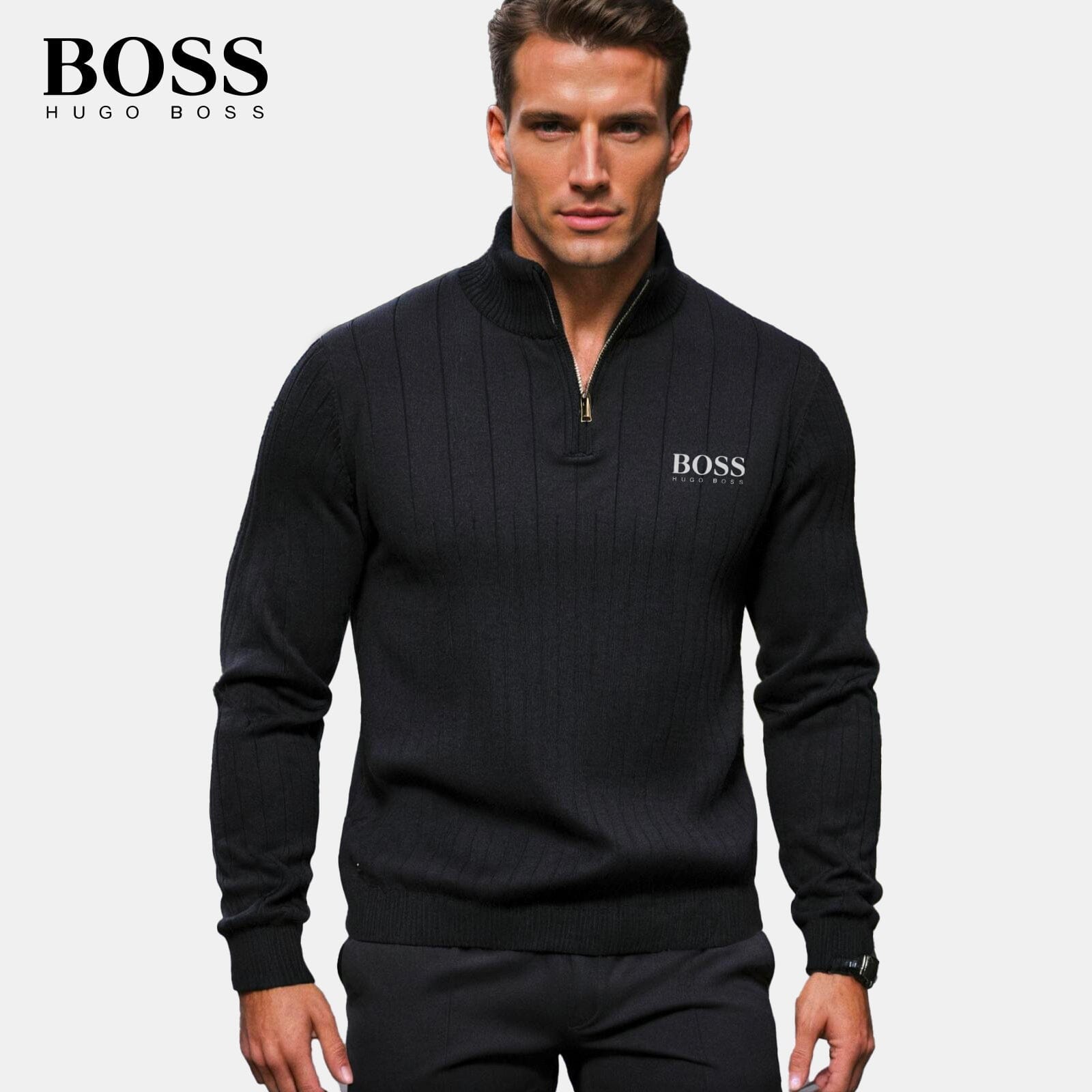 Herren-Pullover mit Reißverschluss (Ausverkauf)